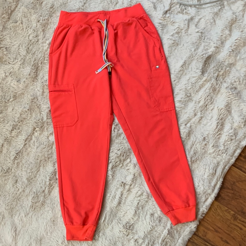 Figs Hibiscus High Rise Zamola jogger